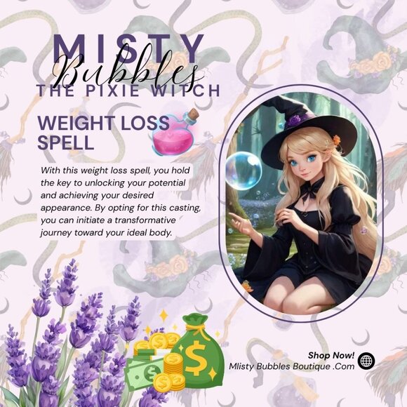 Weight Loss Spell, by 10th generation Witch, digital video copy only proof - Picture 1 of 11
